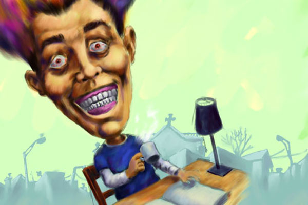 sample of my Illustration Friday work